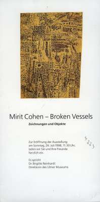 Mirit Cohen - Broken Vessels